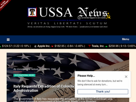 'ussanews.com' screenshot