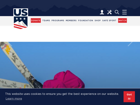 'usskiandsnowboard.org' screenshot