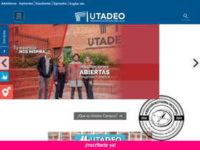 'utadeo.edu.co' screenshot