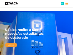'utalca.cl' screenshot