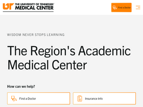 'utmedicalcenter.org' screenshot