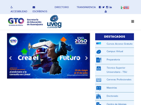 'uveg.edu.mx' screenshot