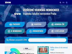 'uvn.cz' screenshot