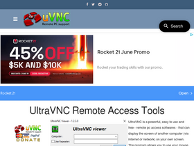 'uvnc.com' screenshot