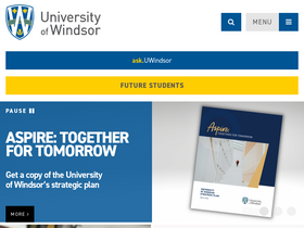 'uwindsor.ca' screenshot