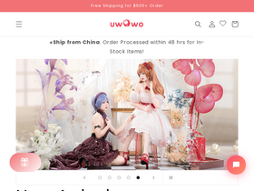 'uwowocosplay.com' screenshot