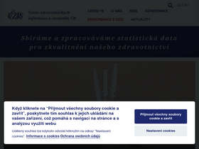 'uzis.cz' screenshot