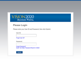 'v2020.com' screenshot