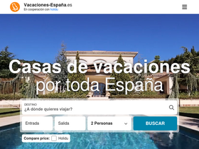 'vacaciones-espana.es' screenshot