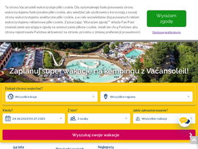 'vacansoleil.pl' screenshot