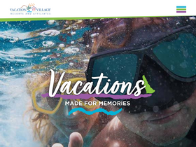 'vacationvillageresorts.com' screenshot