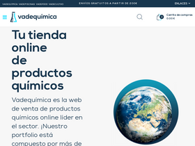 'vadequimica.com' screenshot