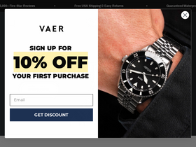 'vaerwatches.com' screenshot