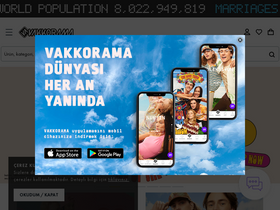'vakkorama.com.tr' screenshot