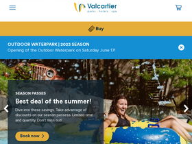 'valcartier.com' screenshot