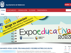 'valdemoro.es' screenshot
