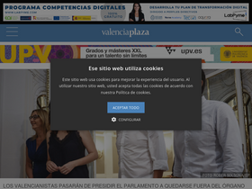 'valenciaplaza.com' screenshot