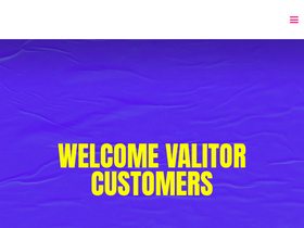 'valitor.com' screenshot