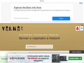 'valka.cz' screenshot