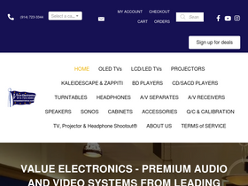 'valueelectronics.com' screenshot