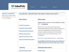 'valuepickr.com' screenshot