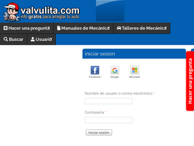 'valvulita.com' screenshot