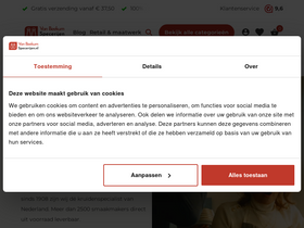 'vanbeekumspecerijen.nl' screenshot