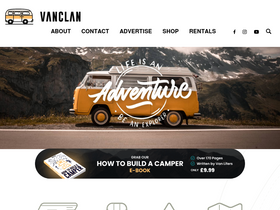 'vanclan.co' screenshot