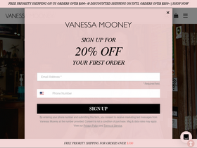 'vanessamooney.com' screenshot