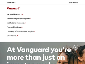 'vanguard.com' screenshot
