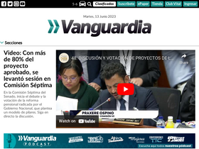 'vanguardia.com' screenshot