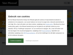 'vanmossel.nl' screenshot