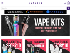 'vapable.com' screenshot