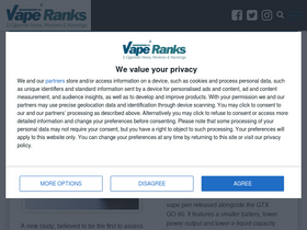 'vaperanks.com' screenshot