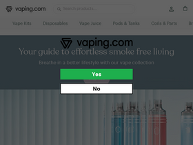 'vaping.com' screenshot