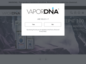 'vapordna.com' screenshot