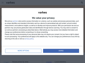 'varbes.com' screenshot