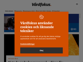 'vardfokus.se' screenshot