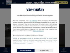 'varmatin.com' screenshot