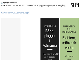 'varnamo.se' screenshot