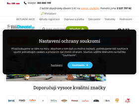 'vaschovatel.cz' screenshot