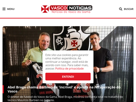 'vasconoticias.com.br' screenshot