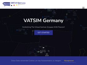 'vatsim-germany.org' screenshot