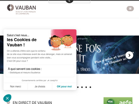 'vauban.lu' screenshot