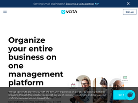 'vcita.com' screenshot