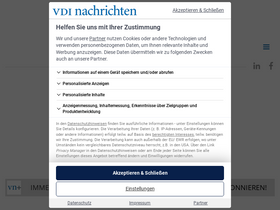 'vdi-nachrichten.com' screenshot
