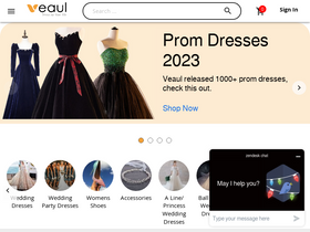 'veaul.com' screenshot