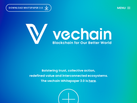 'vechain.org' screenshot