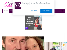 'vedettequebec.com' screenshot