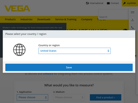 'vega.com' screenshot